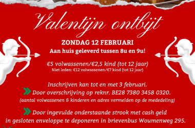 Valentijnsontbijt